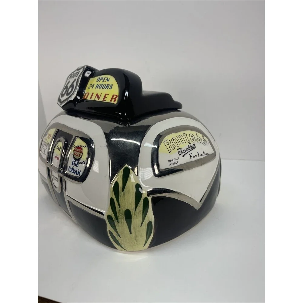 Henry Cavanagh Route 66 Diner Cookie Jar